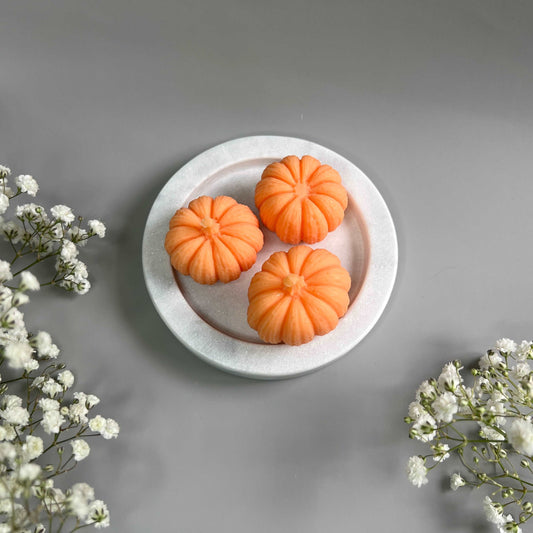 whole pumpkin shaped wax melts